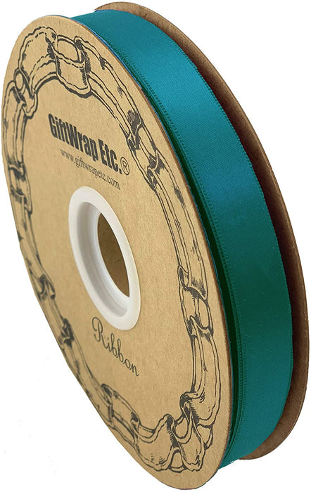 teal-satin-christmas-ribbon