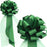 large-emerald-green-wedding-bows-with-tulle-tails