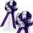 purple-and-white-bows-with-tulle-tails