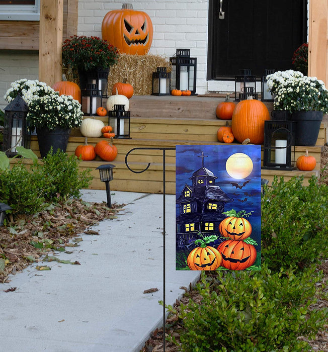 jack-o-lantern-garden-flag