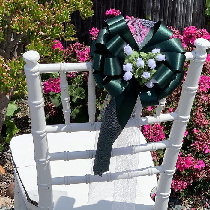 green-church-bows