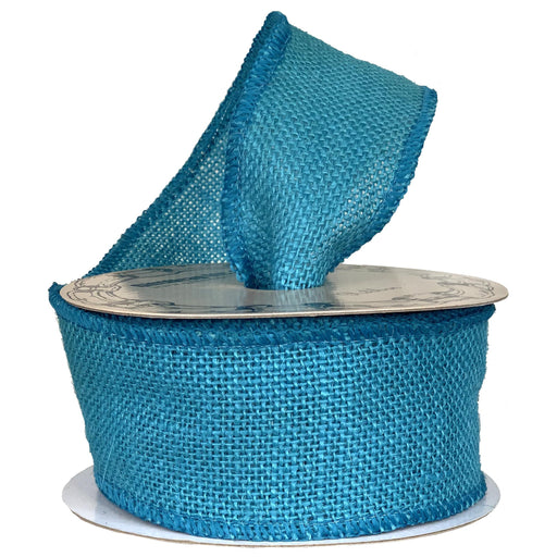 turquoise-burlap-ribbon