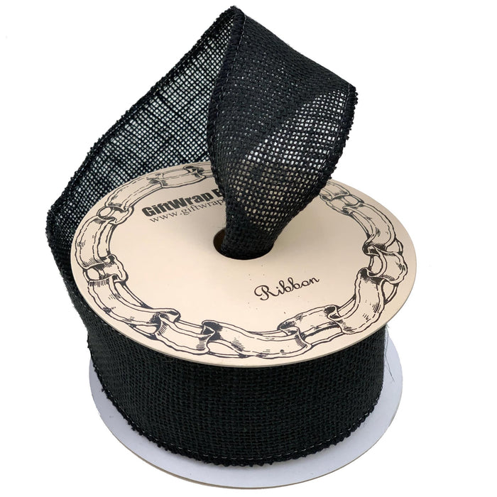 black-burlap-ribbon