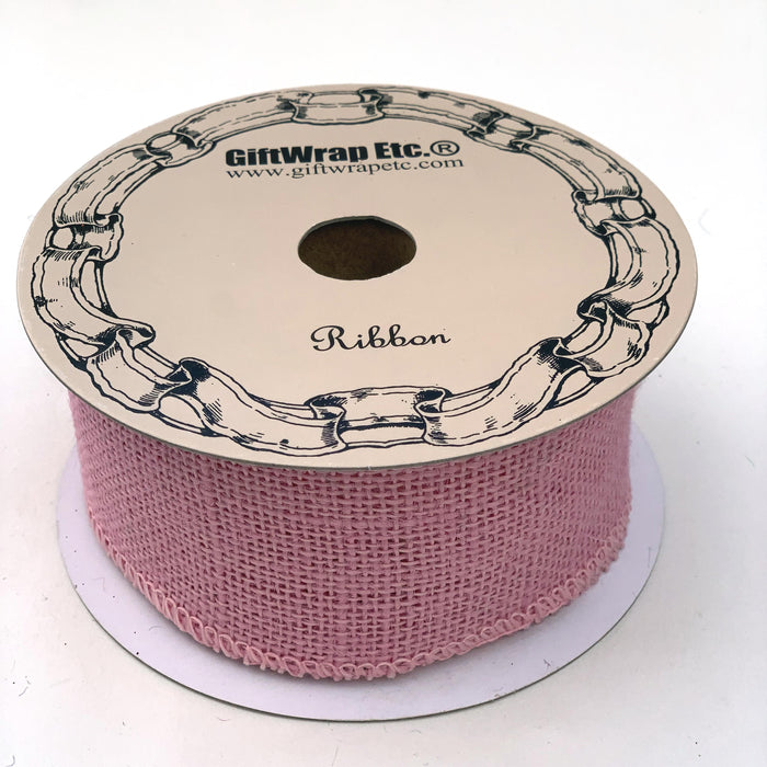 pink-burlap-valentine's-day-ribbon