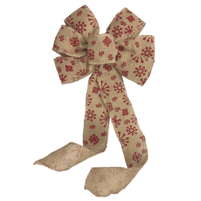 natural-burlap-red-snowflake-ribbon