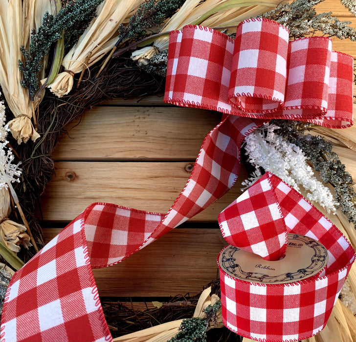 red-white-plaid-ribbon