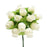 Ivory Artificial Silk Mini Roses - 12 Dozens, 144 Rosebuds Total