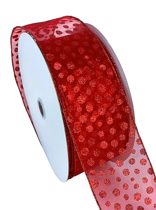 glitter-polka-dot-wired-edge-ribbon
