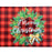 Buffalo Plaid Merry Christmas Door Mat - 18" x 30"