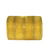 Christmas Wreath Maker Deco Mesh - 6" x 20 Yards, Yellow Gold & Metallic Gold Striped, St. Patrick's Day