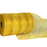 Christmas Wreath Maker Deco Mesh - 6" x 20 Yards, Yellow Gold & Metallic Gold Striped, St. Patrick's Day