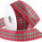Plaid Christmas Holiday Wired Ribbon - 2 1/2" x 50 Yards