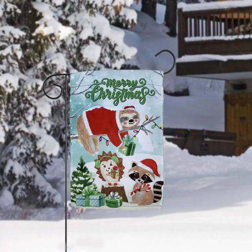 christmas-critters-house-flag