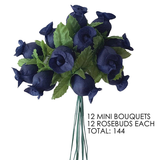 navy-blue-artificial-silk-flowers