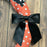 Pre-Tied Black Satin Bows - 4 1/2" Wide, Set of 12