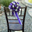 purple-silver-pew-decorations