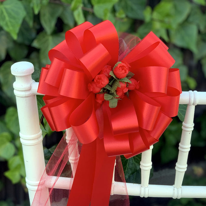 red-wedding-reception-bows